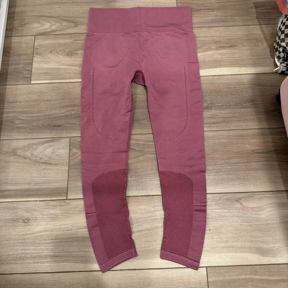 JoyLab Target Seamless Cutout Athletic Leggings Pink Medium - Picture 2 of 4
